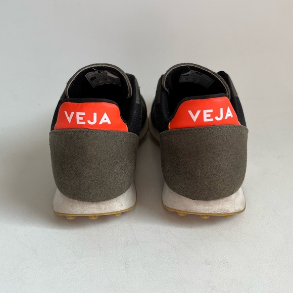 Veja Rio Branco Olive Green, Navy and Orange Shoes Size 8 - Picture 3 of 10